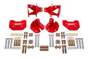BMR 79-04 Mustang Rear Coilover Conversion Kit w/ Control Arm Bracket - Red-1