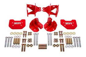 BMR 79-04 Mustang Rear Coilover Conversion Kit w/ Control Arm Bracket - Red
