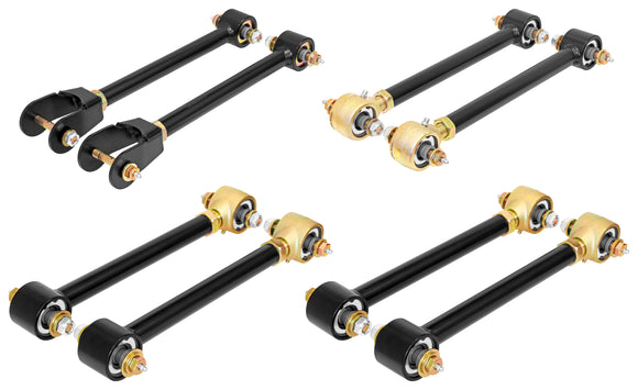 RockJock TJ/LJ Johnny Joint Adjustable Control Arm Set of 8