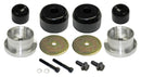 RockJock TJ/LJ Bump Stop Kit Rear w/ Polyurethane RockJock Bump Stops Aluminum Spacers Hardware-1