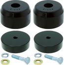 RockJock JK Bump Stop Kit Front w/ Billet Aluminum Spacers Urethane RockJock Bump Stops Hardware-1