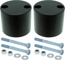 RockJock JK Bump Stop Kit Rear w/ Billet Aluminum Spacers Urethane RockJock Bump Stops Hardware-1