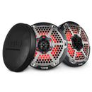 DS18 NXL-M Series Spkr w/ RGB LED Lights 6.5in 2-Way 125 Watts RMS 4 ohm Black Crbn Fiber w/ Cover-1
