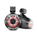 DS18 Marine And Powersports Towers 6.5in 100 Watts RMS RGB LED Lights Black Carbon Fiber-1