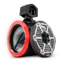 DS18 Marine And Powersports Towers 6.5in RGB LED Lights Black Carbon Fiber Speakers Not Included-1