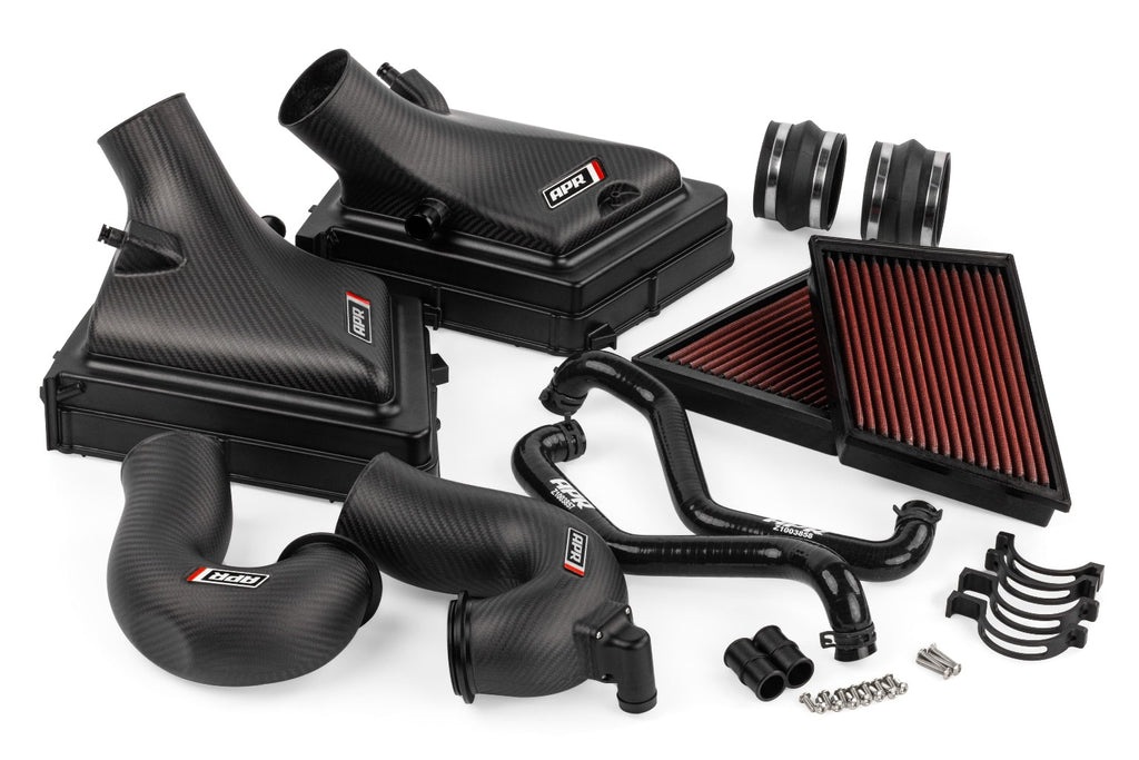 APR Carbon Fiber Intake System With Turbo Inlet Pipes - Porsche 911 (992) 3.0T/3.7T | CI100059