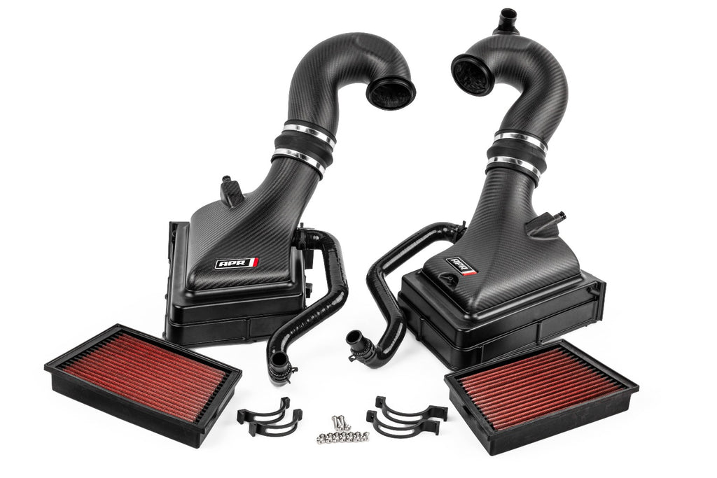 APR Carbon Fiber Intake System With Turbo Inlet Pipes - Porsche 911 (992) 3.0T/3.7T | CI100059