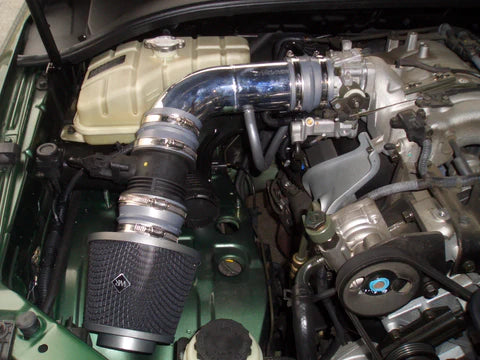 Weapon R Kia 2004-2006 Sorento 3.5L V6 Stealth Secret Weapon Intake System - Gunmetal/Black Filter - 0