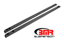 BMR 15-17 S550 Mustang Super Low Profile Chassis Jacking Rails - Black Hammertone-1
