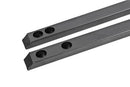 BMR 15-17 S550 Mustang Super Low Profile Chassis Jacking Rails - Black Hammertone-2