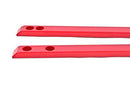 BMR 15-17 S550 Mustang Super Low Profile Chassis Jacking Rails - Red-2
