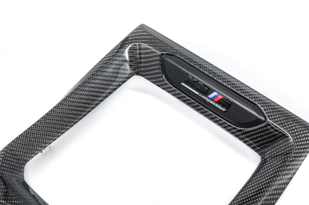 Indiv F97 X3M / F98 X4M LCI Carbon Center Console Trim - LHD