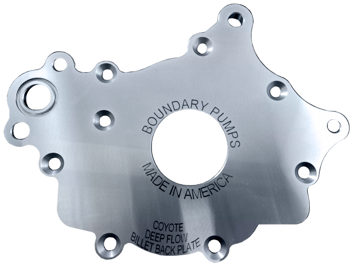 Boundary 18-23 Ford Coyote Mustang GT/F150 V8 Oil Pump Assembly w/Billet Back Plate