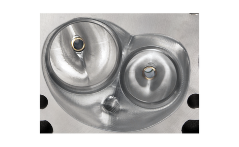 AFR 24 BBC Cylinder Head 315cc fully CNC ported. 121cc Chambers. Competition Pac