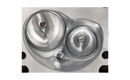 AFR 24 BBC Cylinder Head 315cc fully CNC ported. 121cc Chambers. Competition Pac-2