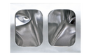 AFR 24 BBC Cylinder Head 385cc fully CNC ported. 121cc Chambers. Competition Pac-2