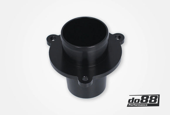do88 VAG 1.8/2.0 TSI (MQB) Turbo Muffler Delete OEM Pressure Pipes Black Hose