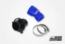 do88 VAG 1.8/2.0 TSI (MQB) Turbo Muffler Delete OEM Pressure Pipes Blue Hose-1