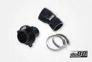 do88 VAG 1.8/2.0 TSI (MQB) Turbo Muffler Delete OEM Pressure Pipes Black Hose-1