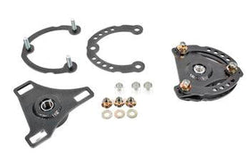 BMR 15-17 S550 Mustang Caster Camber Plates - Black Hammertone