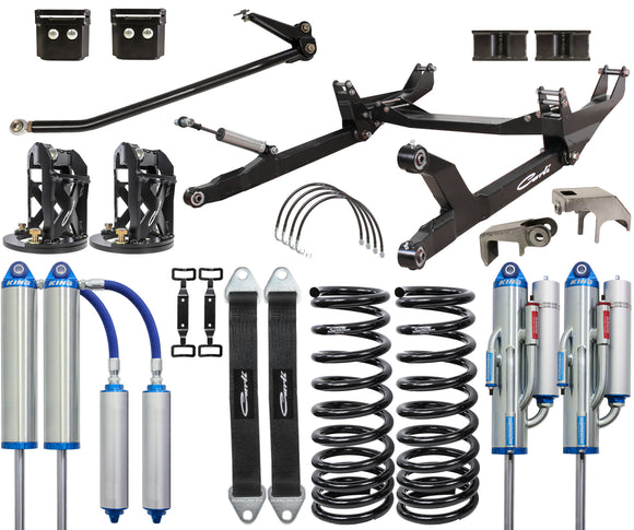 Carli Unchained 3.5/3.0 Shock Set - 6in Lift - 2003-09 Ram 2500/3500 - Diesel - 4X4