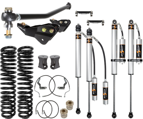 Carli Backcountry 2.0 System - Base - 4.5/5.5in Lift - 2017-22 Ford F250/F350
