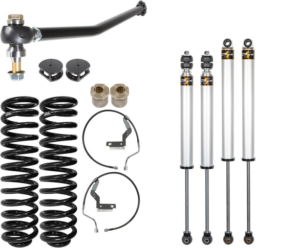 Carli 17-22 Ford F250/350 4X4 Diesel 2.0in/3.0in Lift Commuter System - PAP