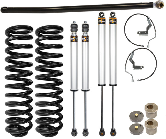 Carli 08-10 Ford F250/350 4X4 Diesel 2.5in Lift Commuter System - PAP