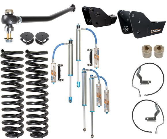 Carli Pintop 2.5 Leveling Shock Set - 2.5/3.5in Lift - 05-22 Ford F250/F350