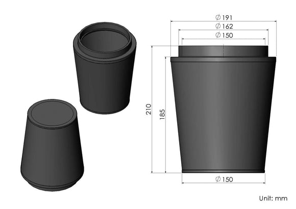 CS56-AR60041 Nonwoven Air Filter