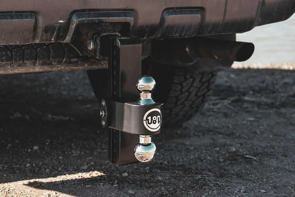 Weigh Safe 8in Drop Hitch w/Built-in Scale & 2.5in Shank (10K/22K GTWR) w/WS05 - Steel