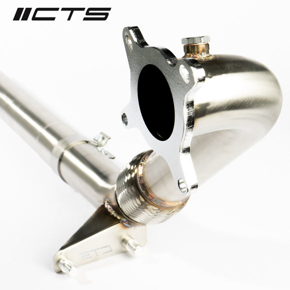 CTS TURBO MK6 GOLF R 2.0T, MK2 AUDI TT QUATTRO/TT-S 2.0T, 8P A3 QUATTRO/S3 2.0T RACE DOWNPIPE