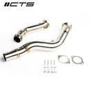 CTS TURBO 3″ STAINLESS STEEL DOWNPIPE BMW S55 F80 F82 F87 M3/M4/M2 COMPETITION-1