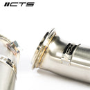 CTS TURBO 3″ STAINLESS STEEL DOWNPIPE BMW S55 F80 F82 F87 M3/M4/M2 COMPETITION-3