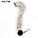 CTS TURBO MERCEDES-BENZ M133 A45/CLA45/GLA45 AMG DOWNPIPE HIGH-FLOW CAT-1