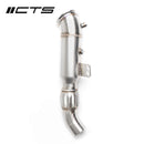 CTS TURBO 4.5″ CATLESS DOWNPIPE FOR MK5 A90 2020 TOYOTA SUPRA-1