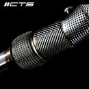 CTS TURBO AUDI C7/C7.5 S6/S7/RS7 4.0T CAST DOWNPIPE SET WITH HIGH FLOW CATS-3