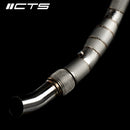 CTS TURBO AUDI C7/C7.5 S6/S7/RS7 4.0T CAST DOWNPIPE SET WITH HIGH FLOW CATS-5