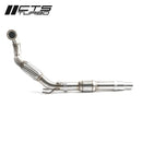 CTS Turbo MK6/MK7 Jetta 1.4T/1.5T, MK7 Golf 1.4TSI/1.5TSI 3″ Downpipe with HIGH-FLOW CAT for EA211 engines-2
