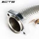 CTS Turbo race downpipe set for Mercedes Benz C43 C400 C450 E43 E400 E450 with M276 engine-2