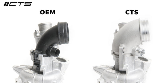 CTS Turbo 1.8T/2.0T MQB Gen3 High-Flow Turbo Inlet Pipe