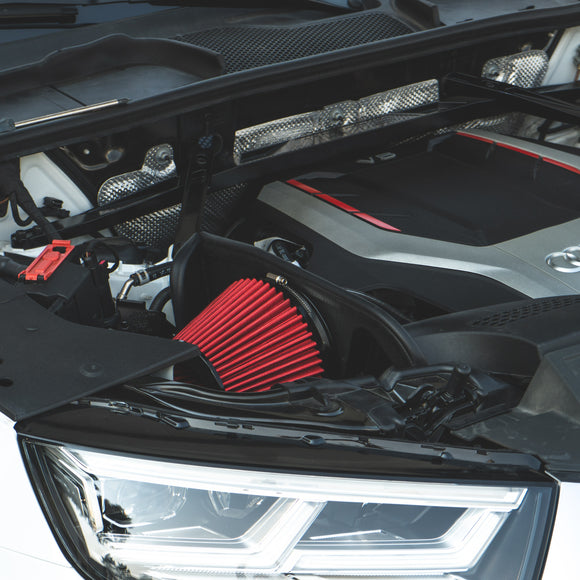 CTS TURBO B9 AUDI SQ5 HIGH-FLOW INTAKE (6″ VELOCITY STACK)