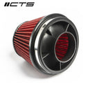 CTS TURBO AUDI C7/C7.5 A6/A7 AIR INTAKE SYSTEM (TRUE 3.5″ VELOCITY STACK)-2