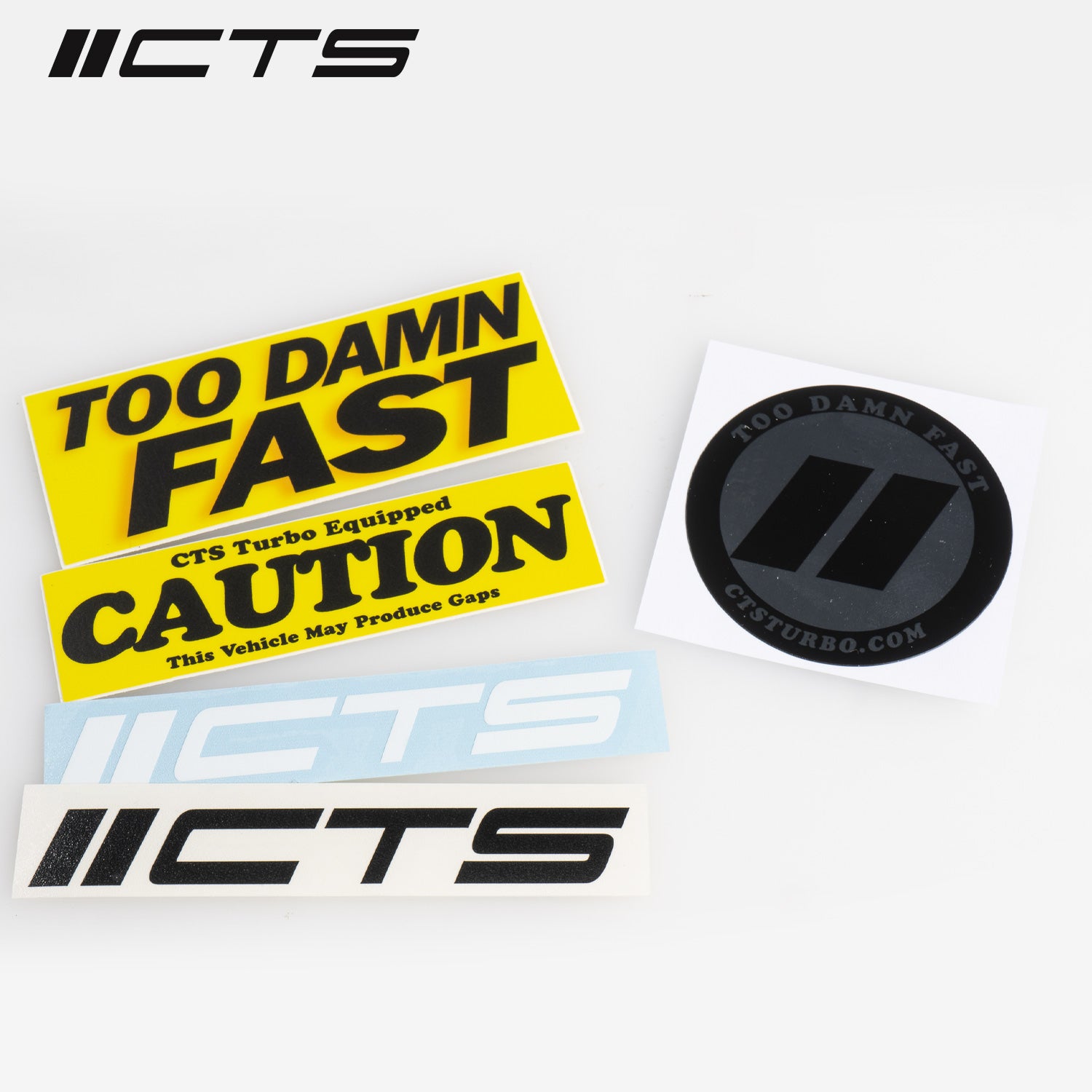 CTS TURBO STICKER PACK