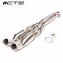 CTS TURBO NISSAN R35 GT-R Y-PIPE/MID-PIPE HIGH-FLOW CAT-1