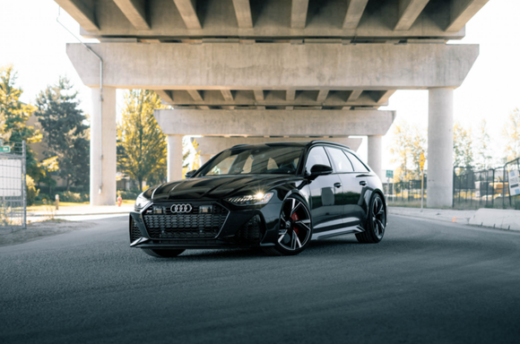 CTS TURBO ADJUSTABLE LOWERING LINKS AUDI C8 RS6/RS7 WITH AIR SUSPENSION