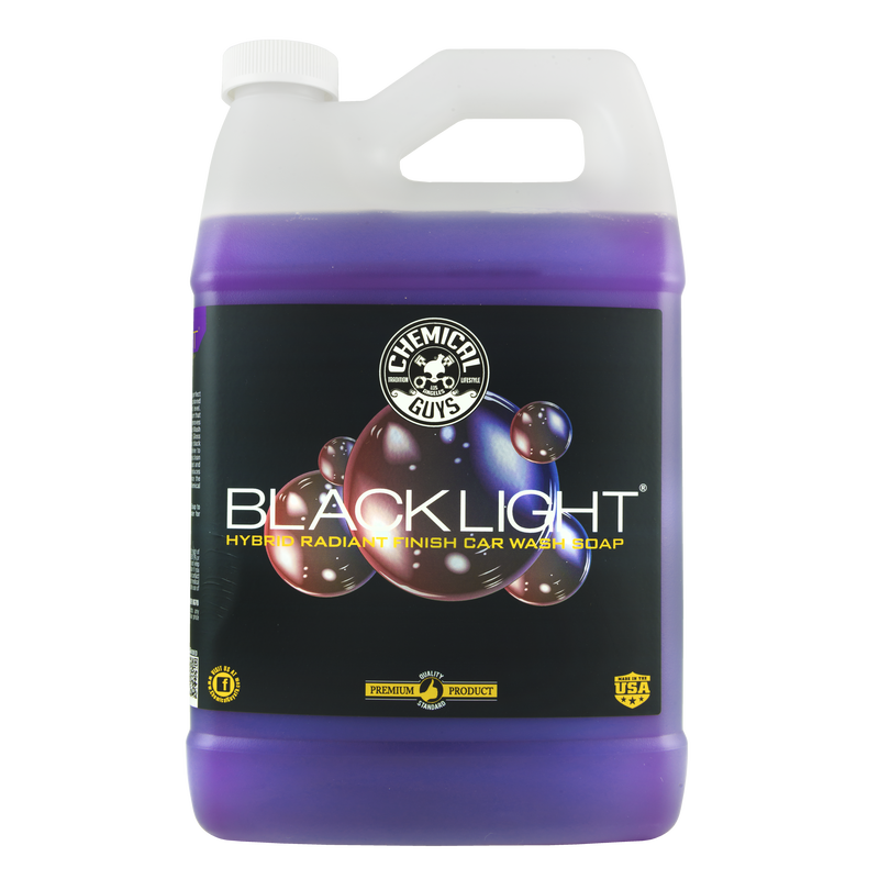 Black Light Hybrid Radiant Finish Car Wash Soap And Superior Surface Cleanser (1 Gallon) (Comes in Case of 4 Units)
