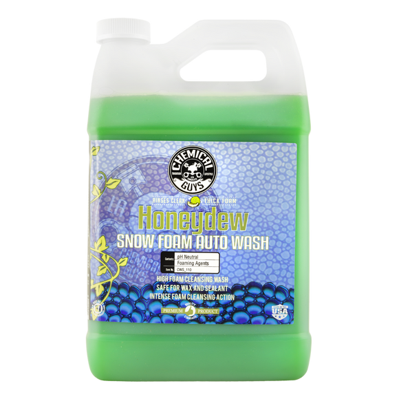 Honeydew Snow Foam Auto Wash Cleanser (1 Gallon) (Comes in Case of 4 Units)