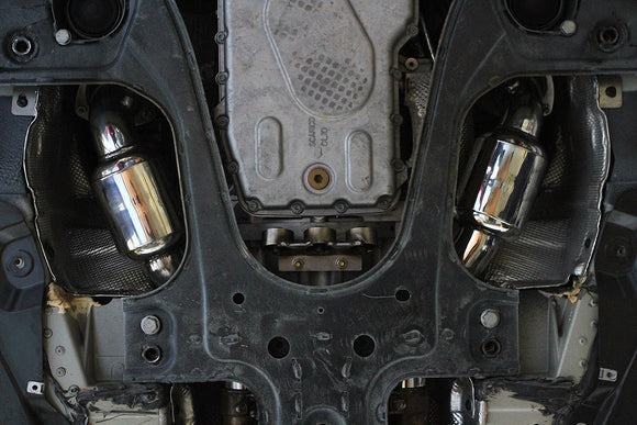 Fabspeed Ferrari California Sport Catalytic Converters (2009-2014)