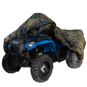 Dowco ATV Cover (Fits up to 81 in L x 48 in W x 45 in H) Green Camo - XL - 0